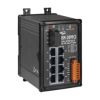 8-port 10/100 Mbps Ethernet with 1 fiber port Switch (Single mode 30 km, SC connector) with metal caseICP DAS